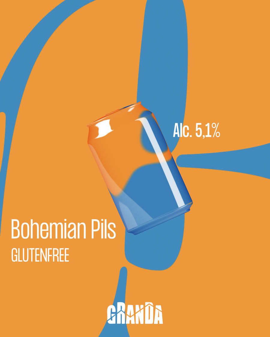 BOHEMIAN PILS 33cl - Gluten Free -