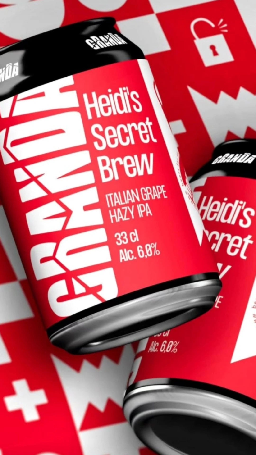 HEIDI'S SECRET BREW Italian Grape Hazy IPA 33 cl