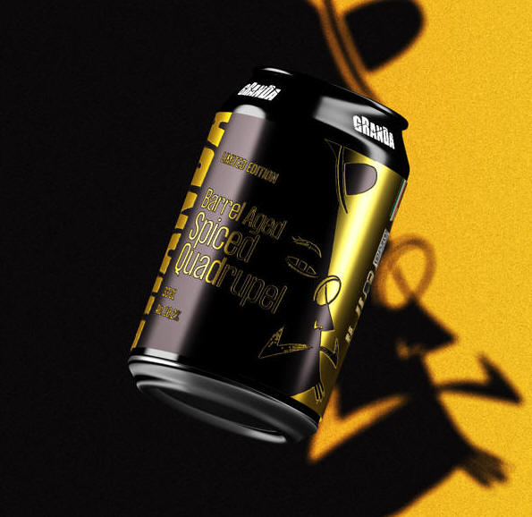 BARRED AGED SPICED QUADRUPEL Abbey Triple 33 cl