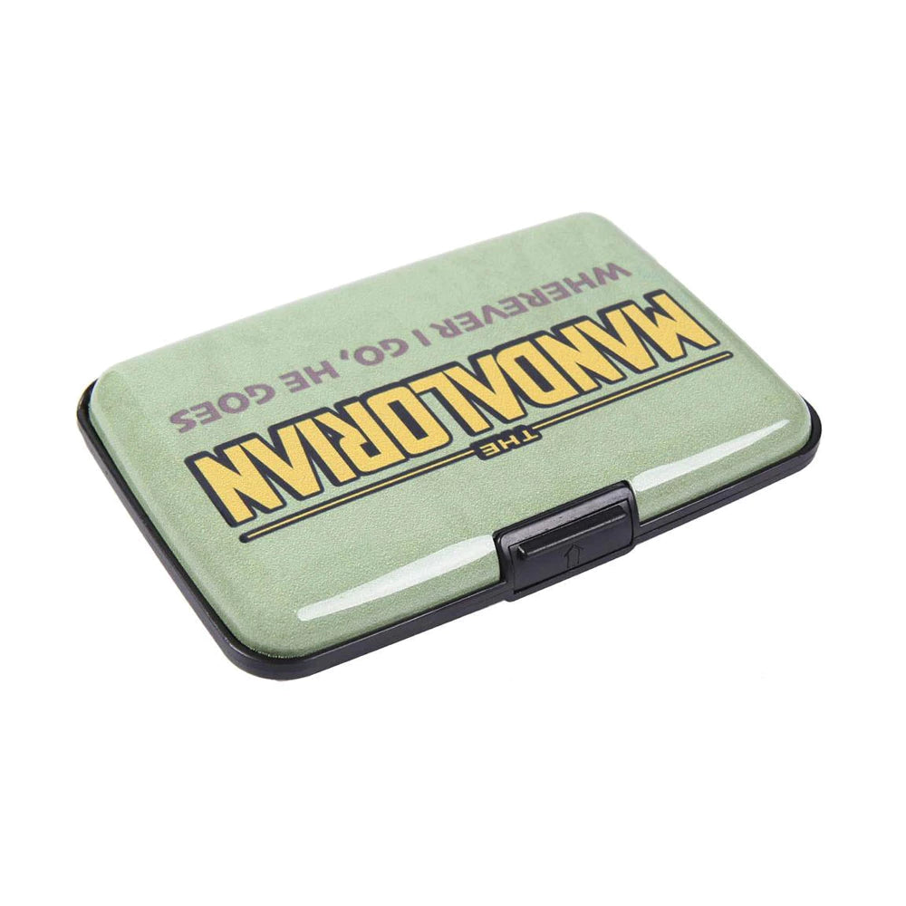 PORTA CARTE IN METALLO THE MANDALORIAN - STAR WARS