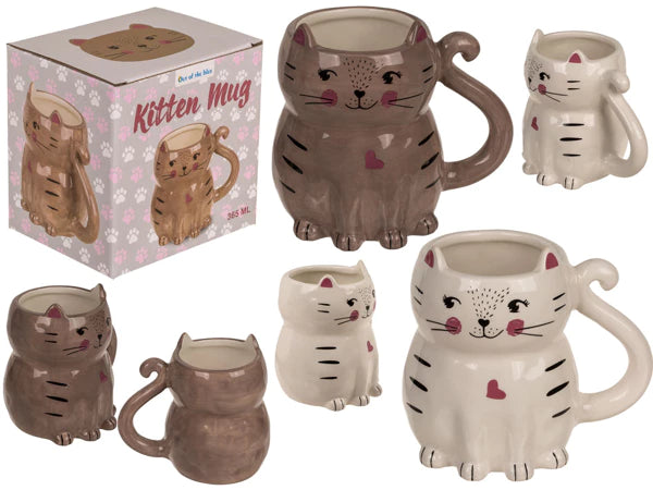 TAZZA GATTO - KITTEN MUG BIANCA